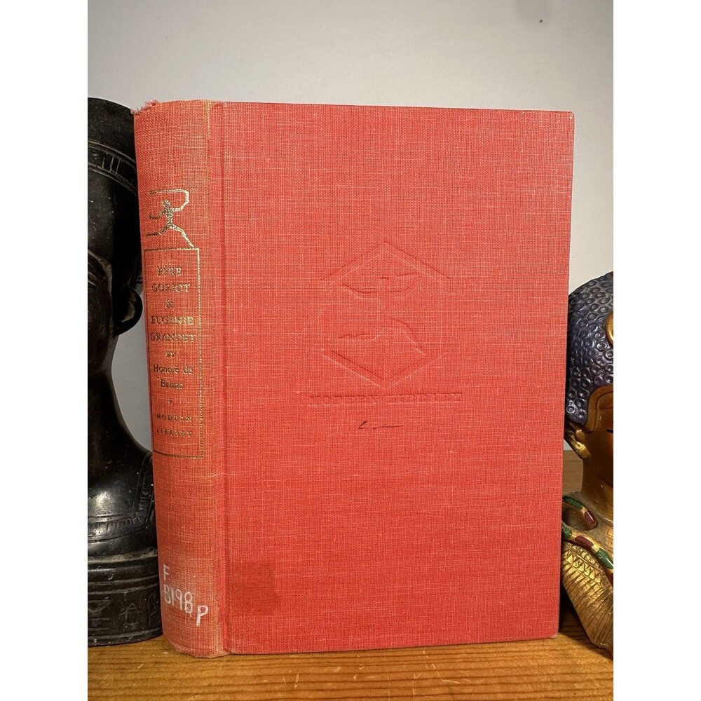 Pere Goriot & Eugenie Grandet Balzac HB no DJ Modern Library 1950 BALZAC